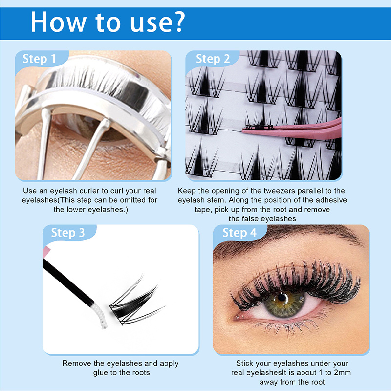 California Sunset Segmented Natural Lashes