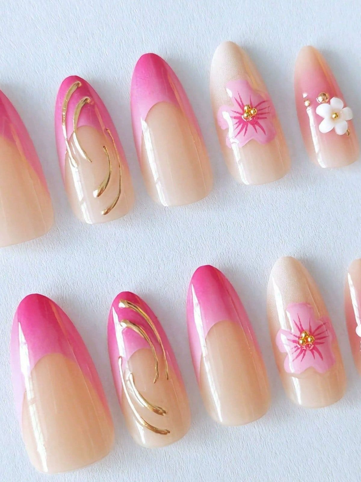 Amethyst Blossom Purple Nails