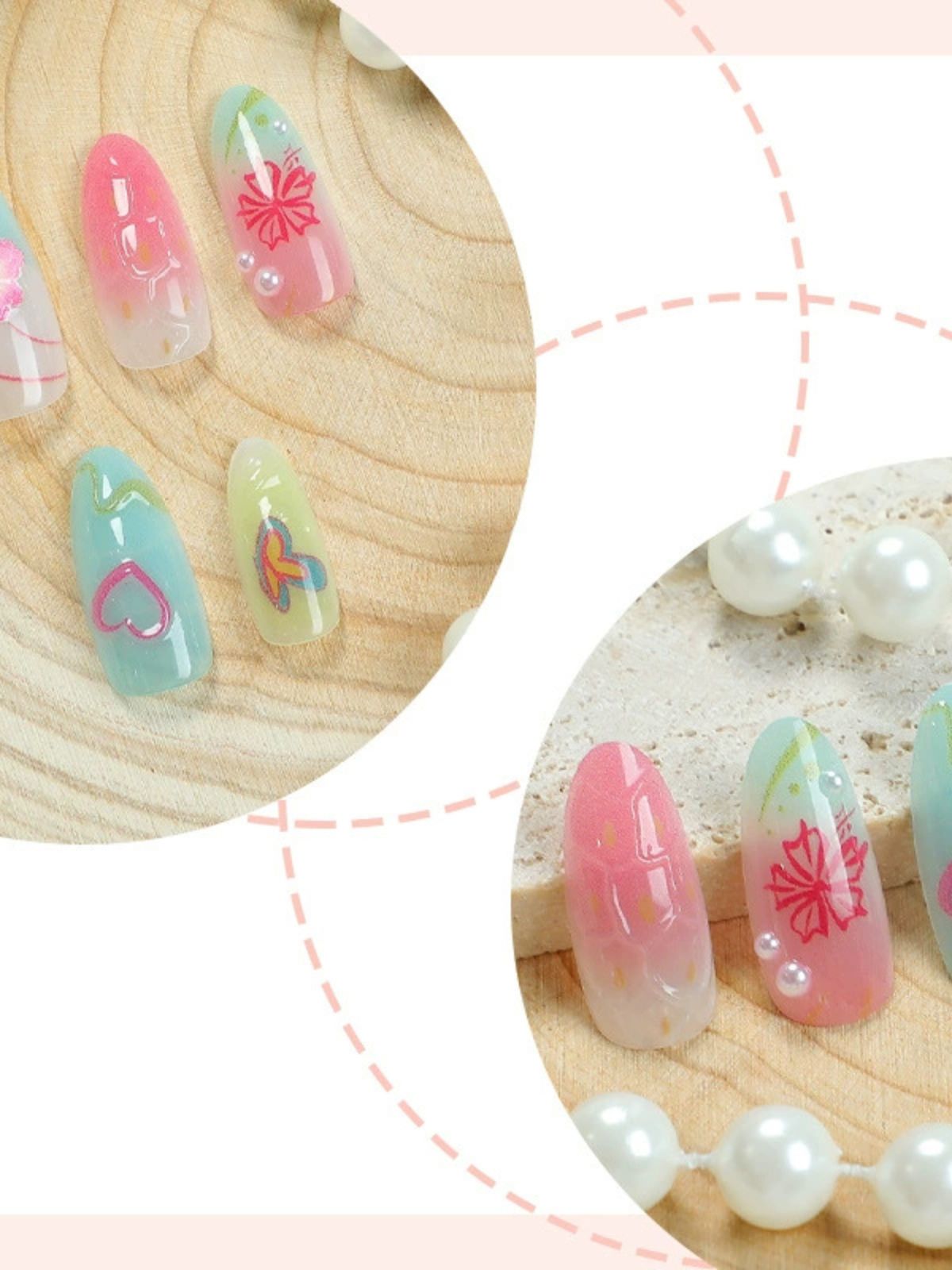 Vitamin Sea Multicolor Nails