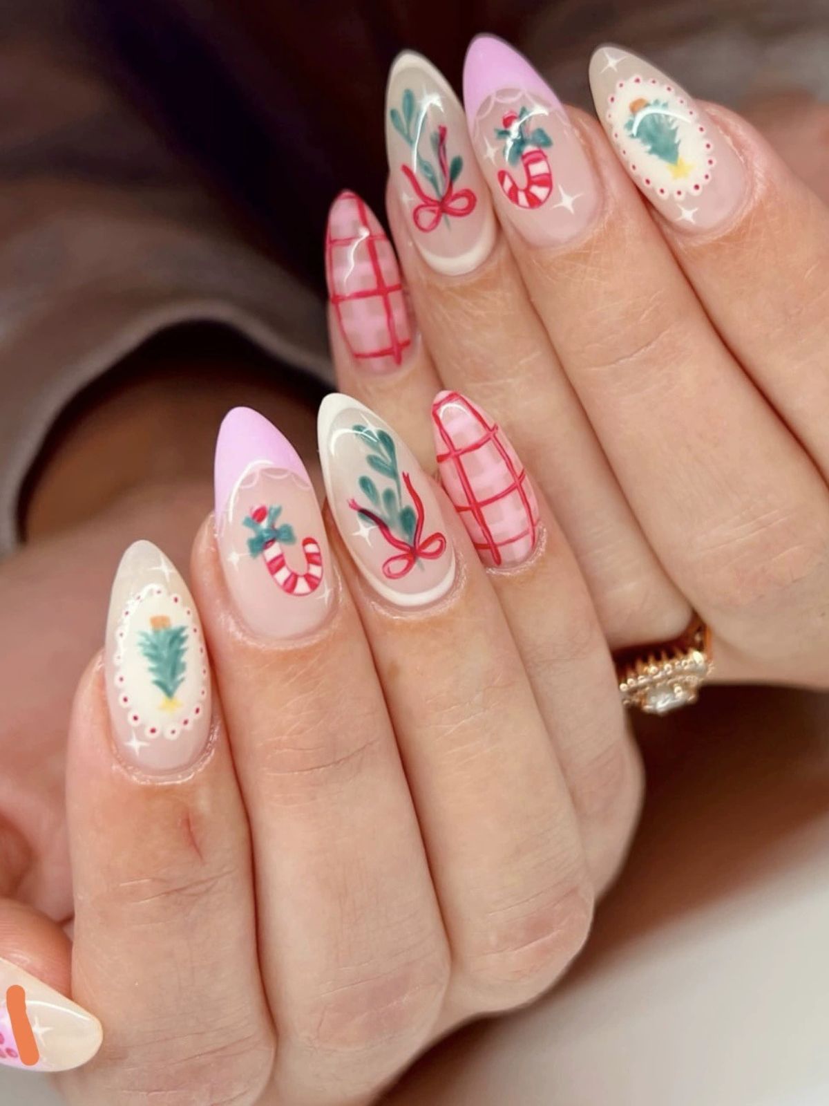 Candy Vibes Pink Nails