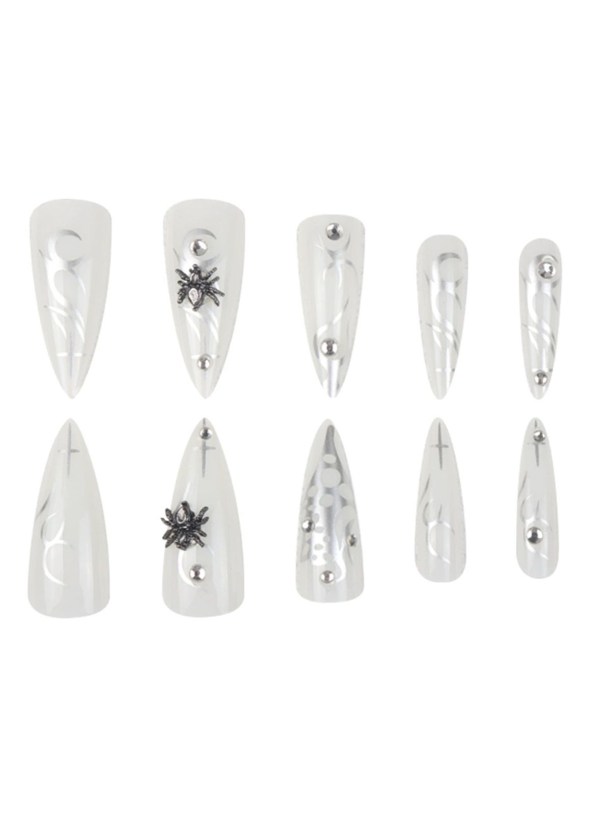 Mirror Magic Silver Nails