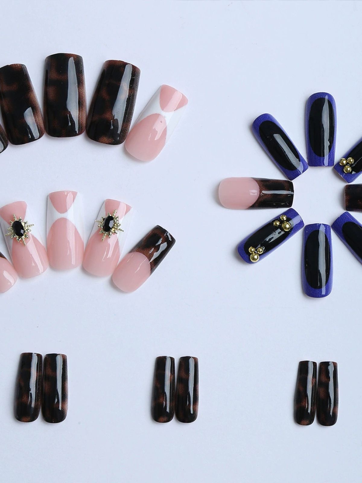 Mocha Mystery Brown Nails