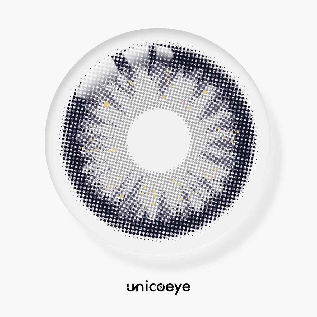 Elysnow Black 6 Months Contact Lenses | 2 Pcs