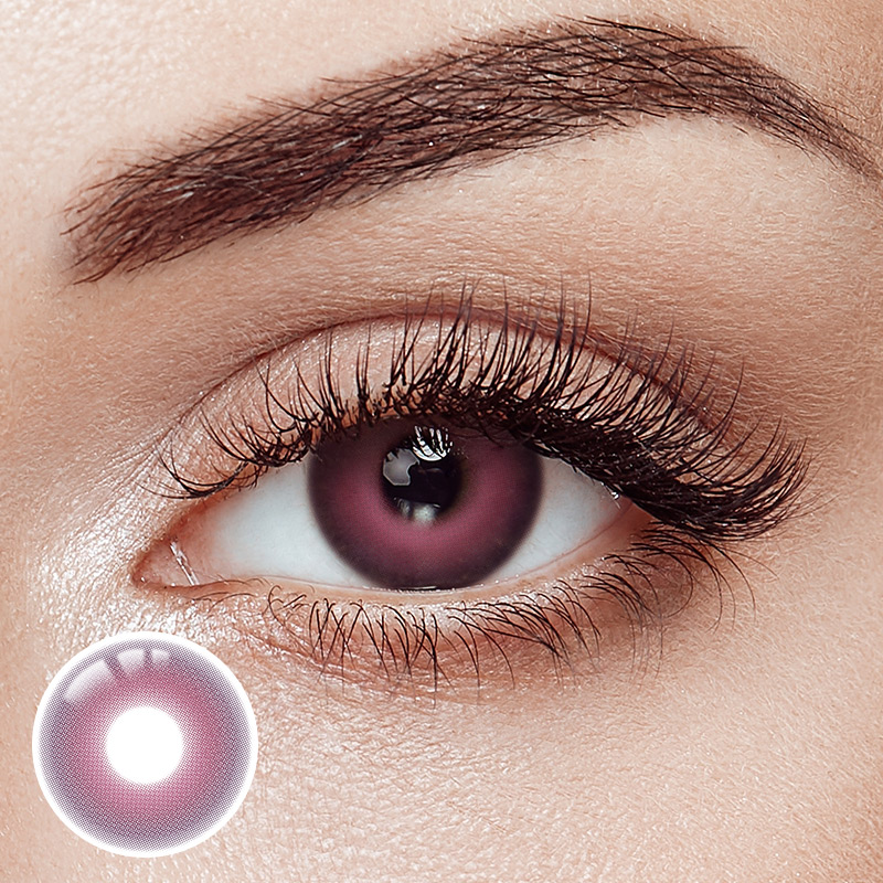 Pigment Purple Yearly Contact Lenses