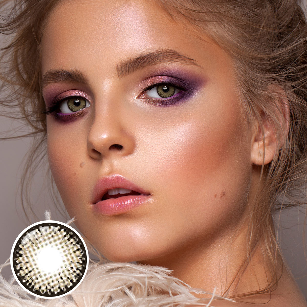 Agarwood Brown Yearly Contact Lenses