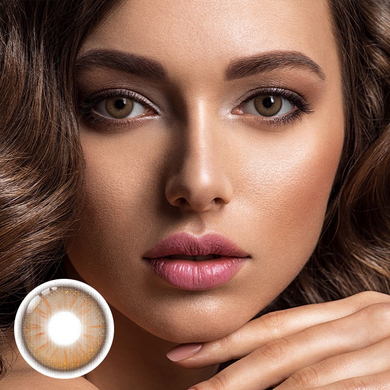 Endorphin Brown 6 Months Contact Lenses | 2 Pcs