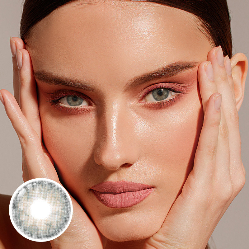 Butterfly Fairy Gray Daily Contact Lenses | 10 Pcs