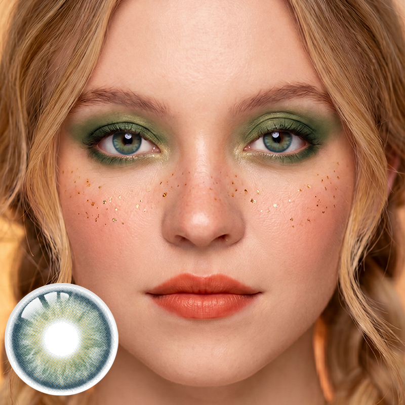 Oceanic Dream Green 6 Month Contact Lenses | 2 Pcs