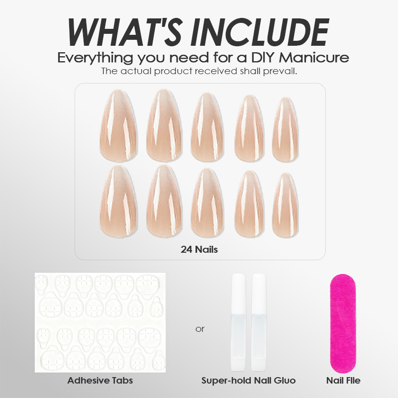 Dune Silk Light Khaki Nails