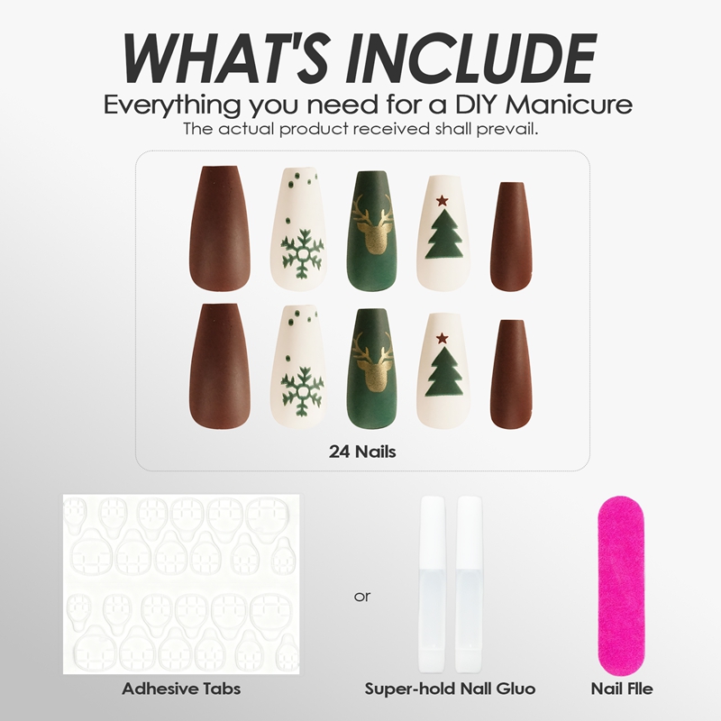 Christmas Inspired Green Nails