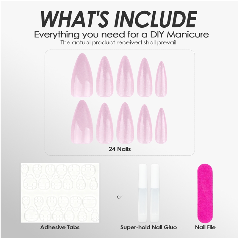 Cat Eye Glitter Lavender Nails