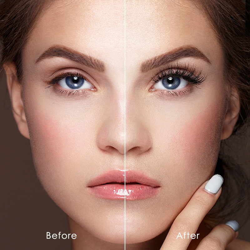 Phoenix Feathers Segmented Natural Glue-on Lashes