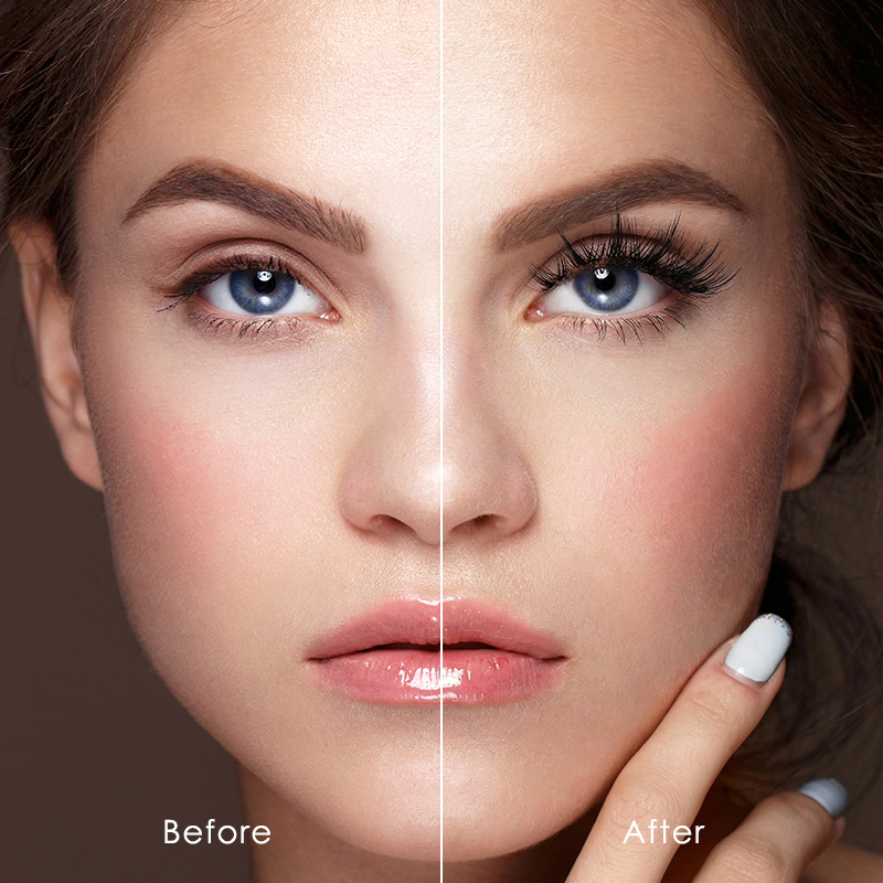 Sage Bloom Segmented Natural Glue-on Lashes