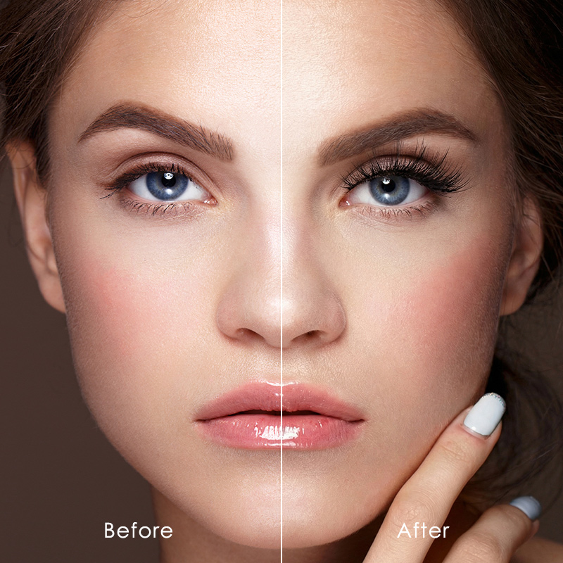 Chic Week 7 Pairs Natural Glue-on Lashes