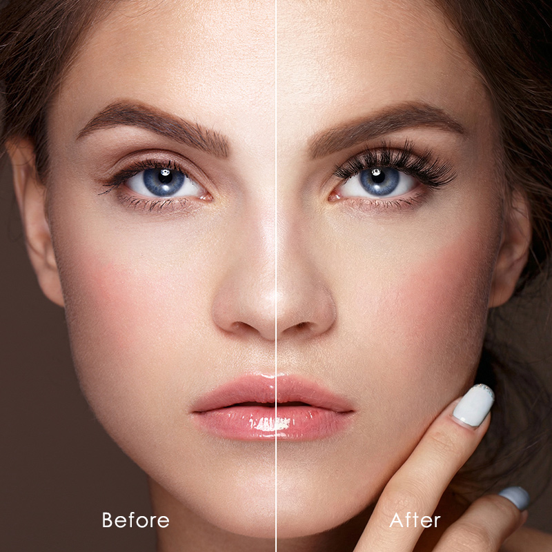 The Finesse 10 Pairs Natural Glue-on Lashes