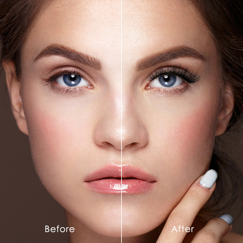 Whisper Silk Segmented Natural Glue-on Lashes