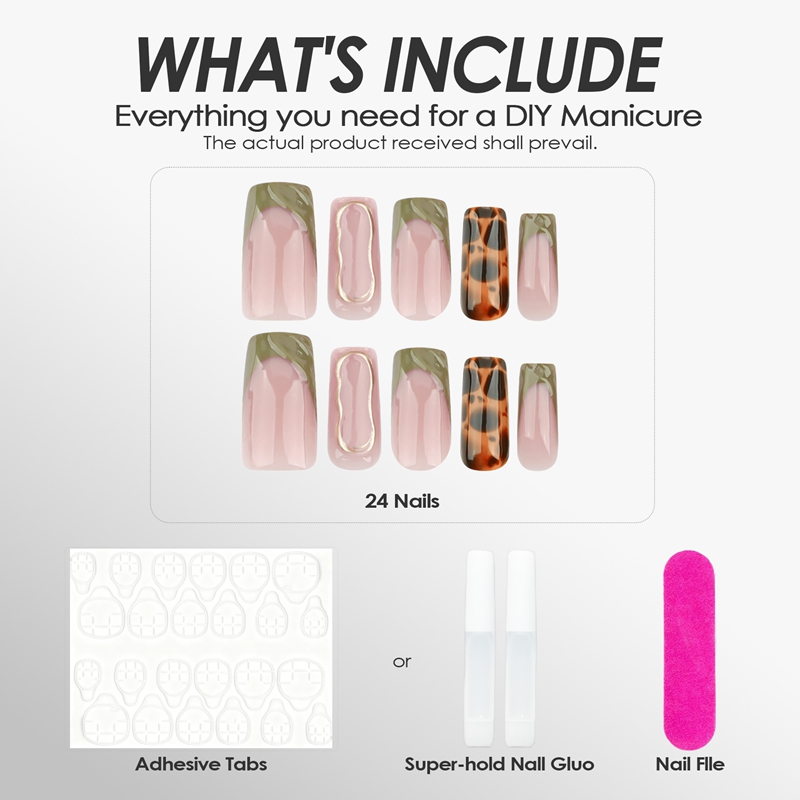 Wild Canvas Multicolor Nails