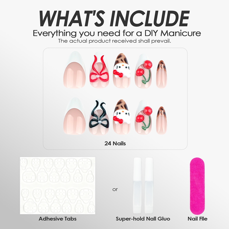 Kitty Paradise Multicolor Nails