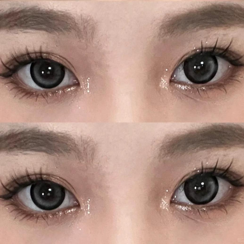 Punk Black Yearly Contact Lenses