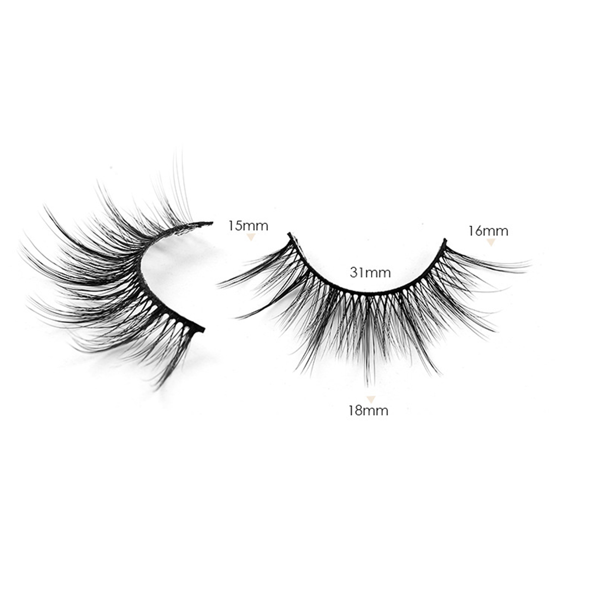 Secret Garden Ⅲ 3 Pairs Natural Lashes