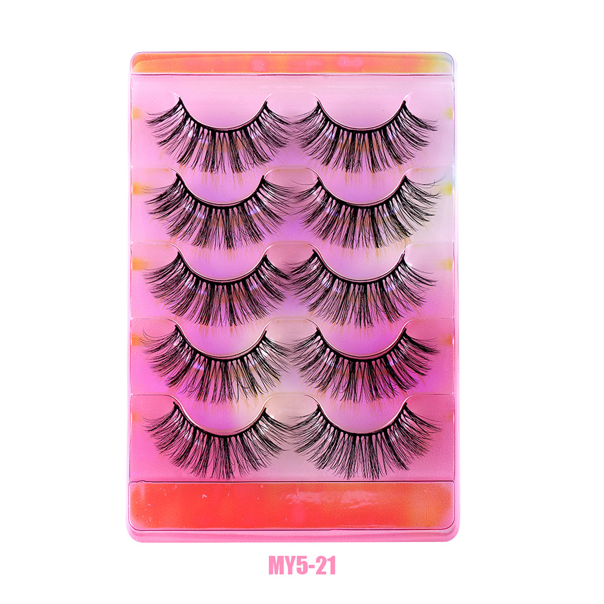 French Chic 5 Pairs Natural Lashes