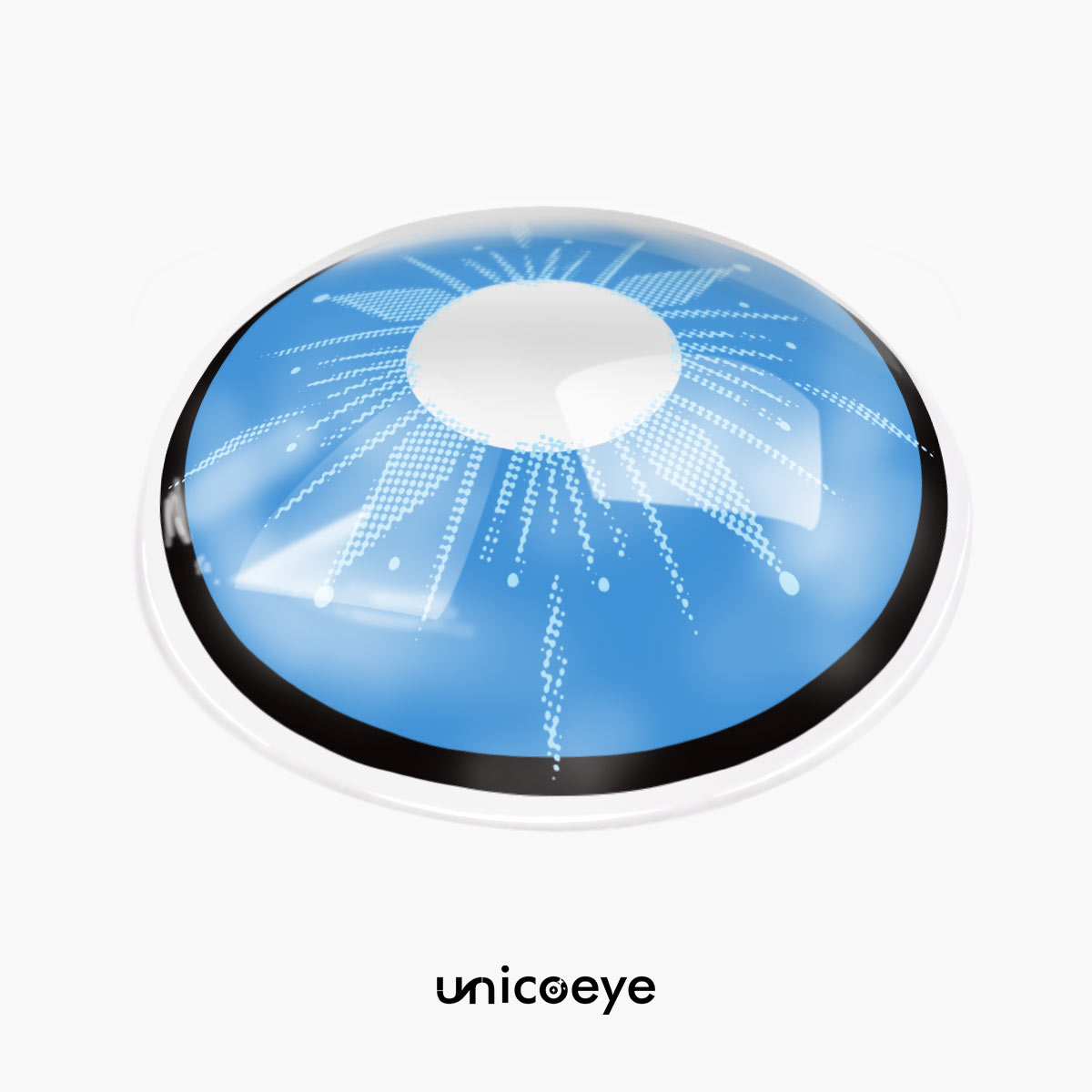 Frozen Blue Costume 6 Months Contact Lenses