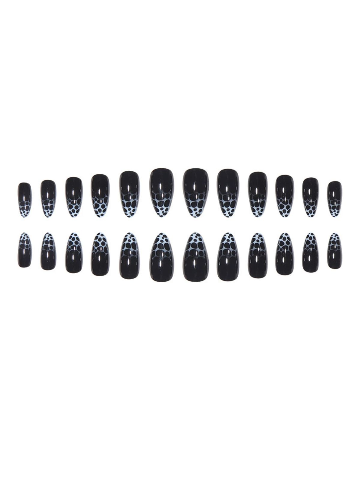 Midnight Storm Black Nails