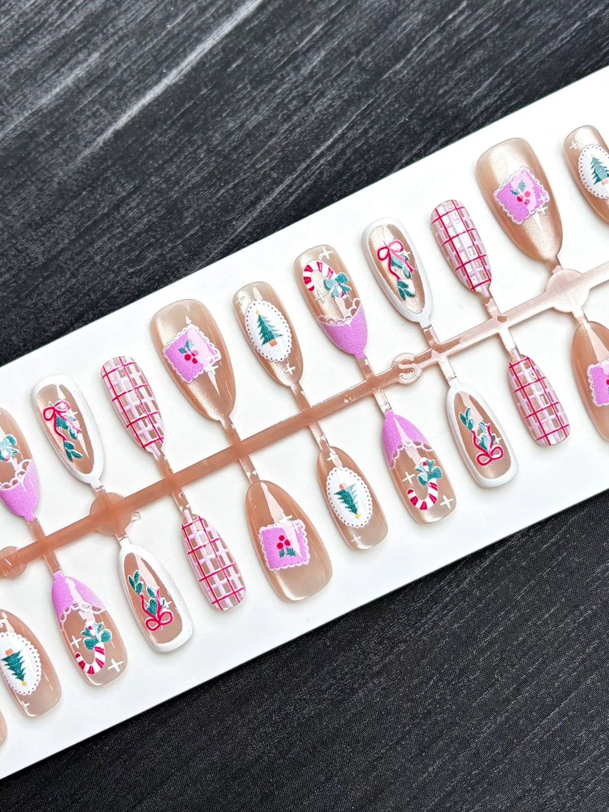 Candy Vibes Pink Nails