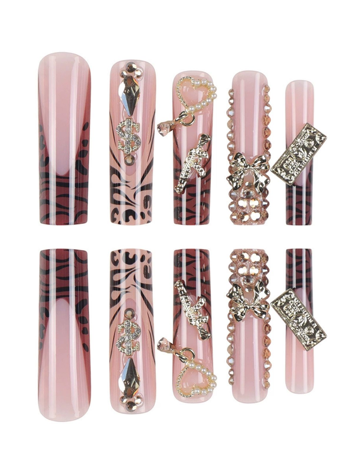 Savage Queen Brown Nails