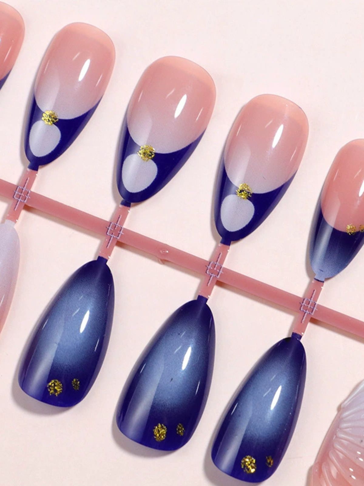 Spring Fling Blue Nails