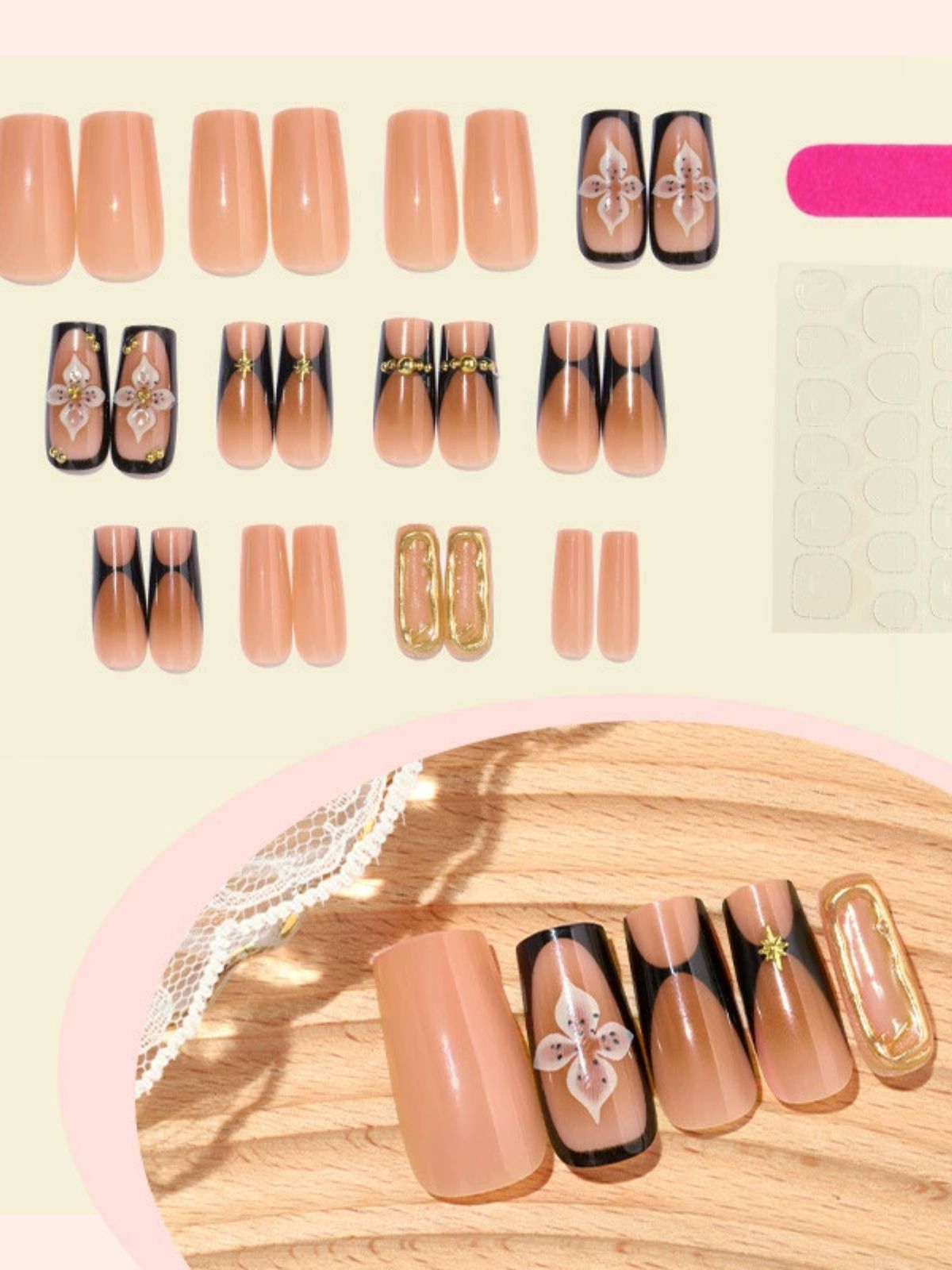 Cocoa Gild Brown Nails