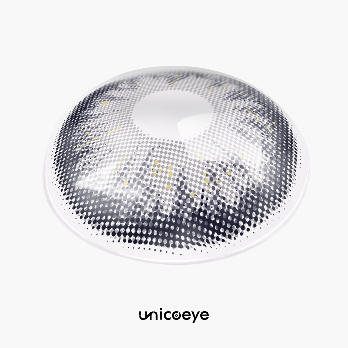 Elysnow Black 6 Months Contact Lenses | 2 Pcs