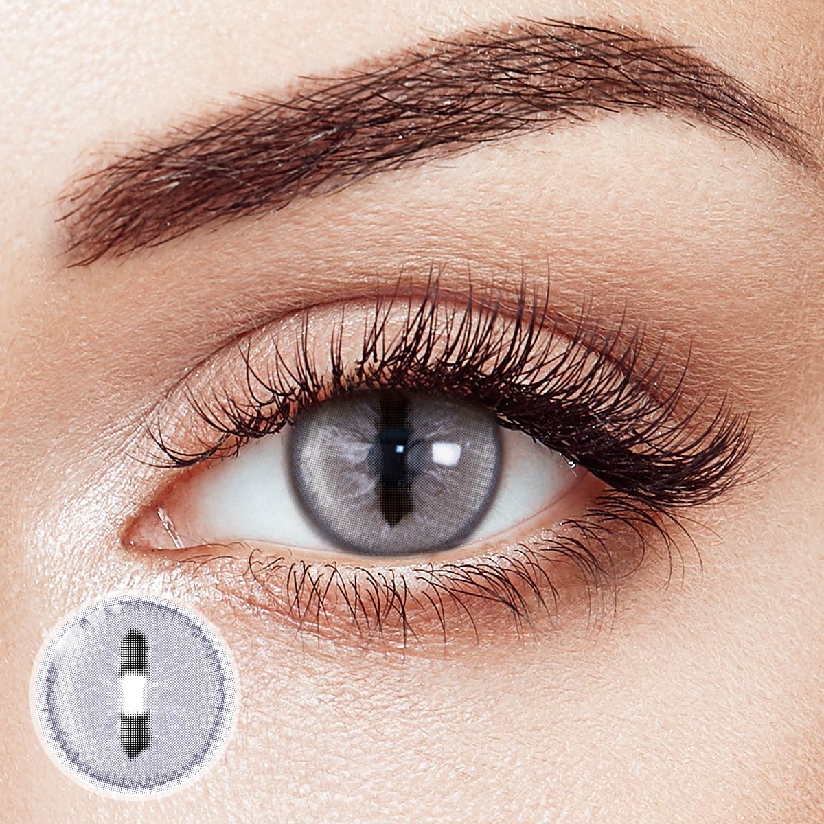 Neko Gray Costume 6 Months Contact Lenses | 2 Pcs