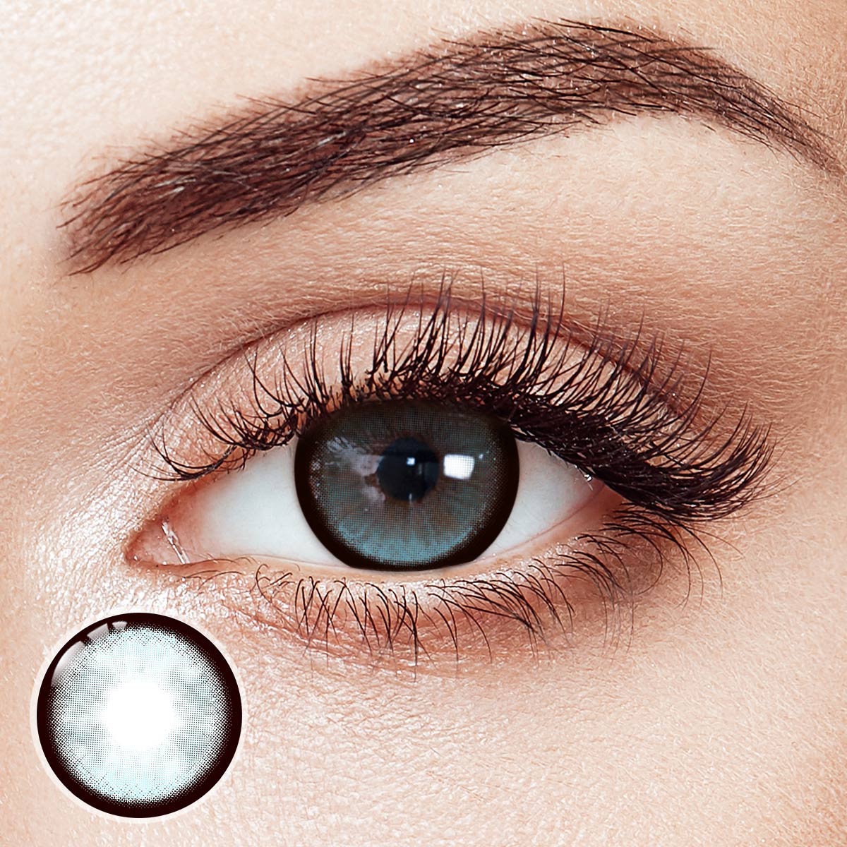 Frame Blue Prescription 6 Months Contact Lenses | 2pcs