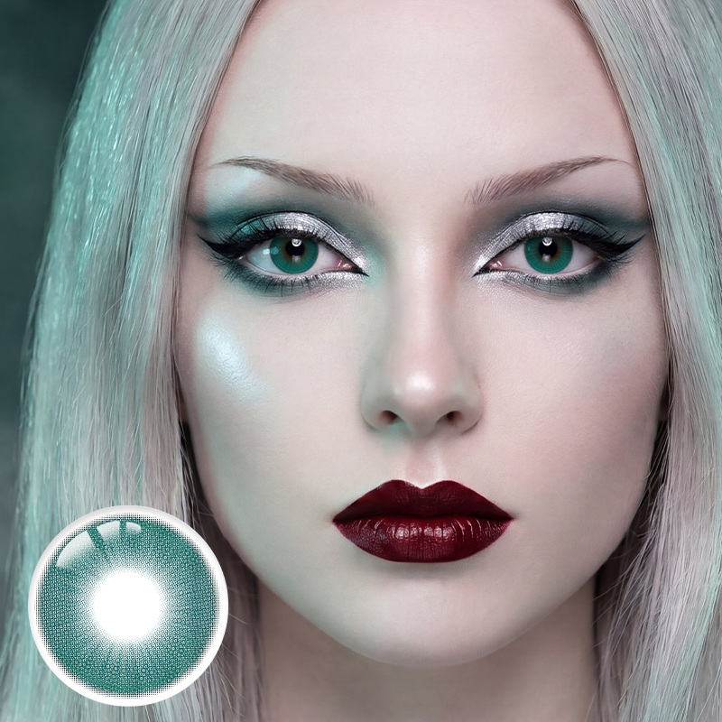 Clover Mist Mint 6 Months Contact Lenses | 2 Pcs
