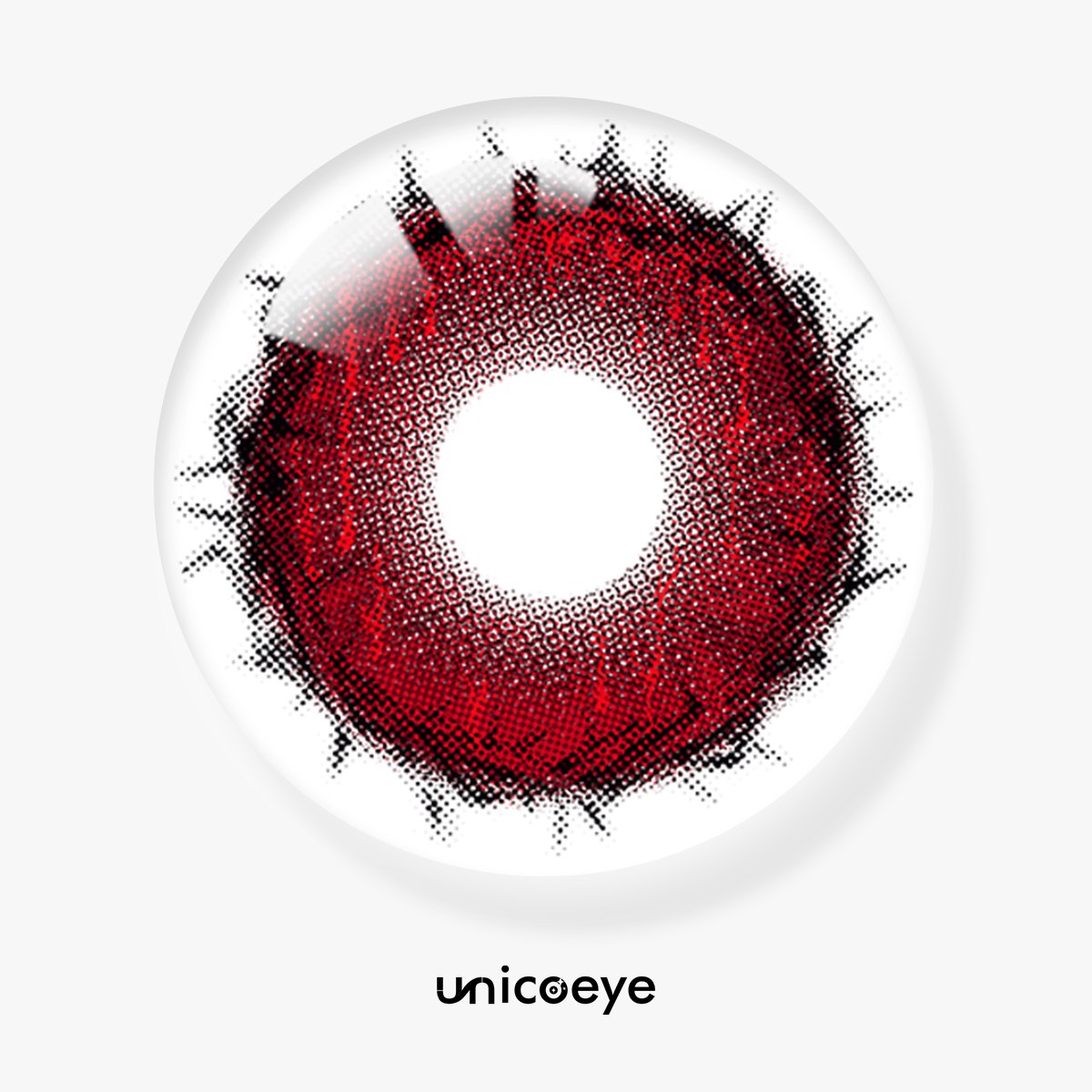 Blood Thorn Red Costume Yearly Contact Lenses | 2 Pcs
