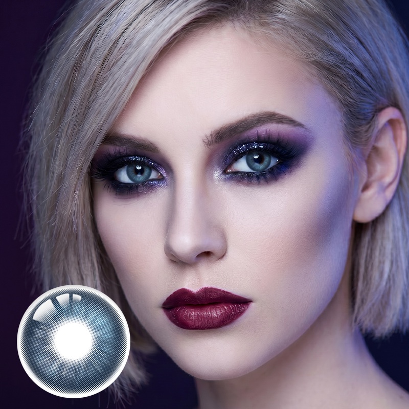 Indigo Spark Blue 6 Month Contact Lenses | 2 Pcs