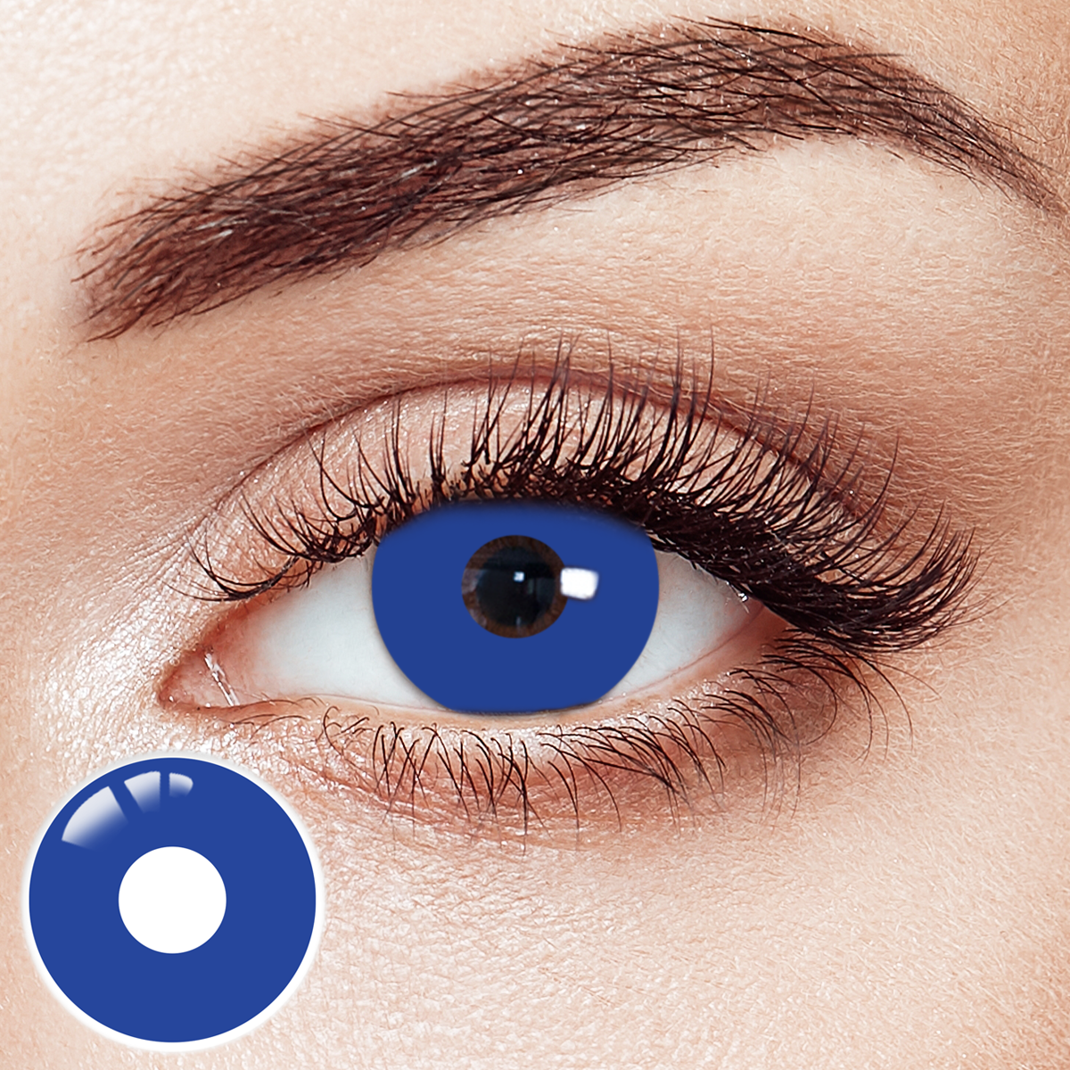 Haunted Blue Costume 6 Months Contact Lenses | 2 Pcs