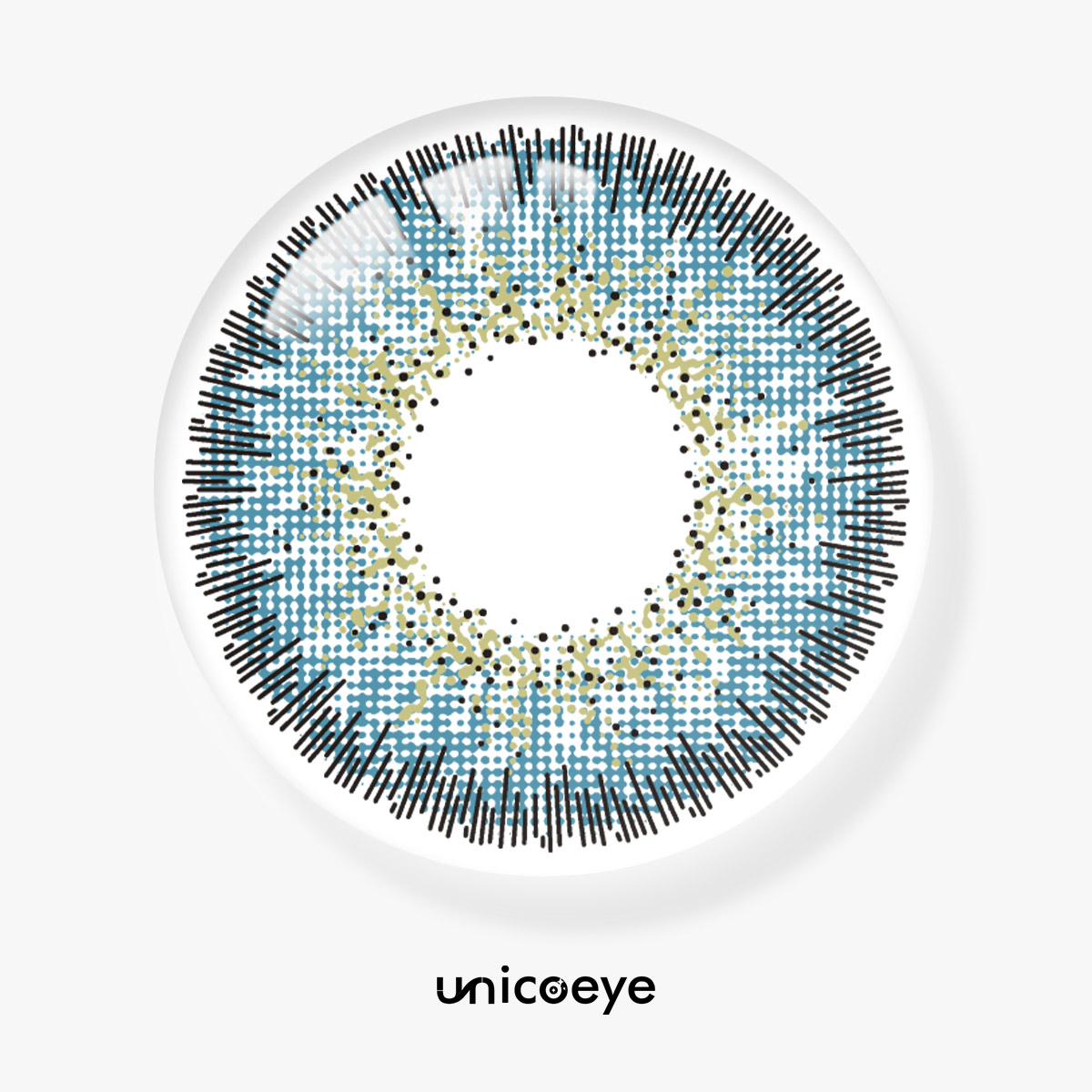 Freckle Blue 6 Months Contact Lenses | 2 Pcs