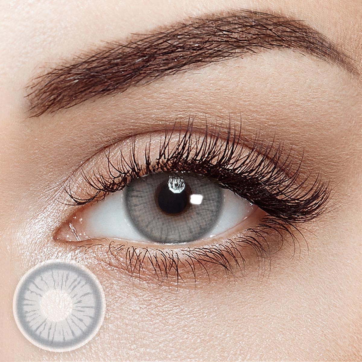 Lucid Gray 6 Months Contact Lenses