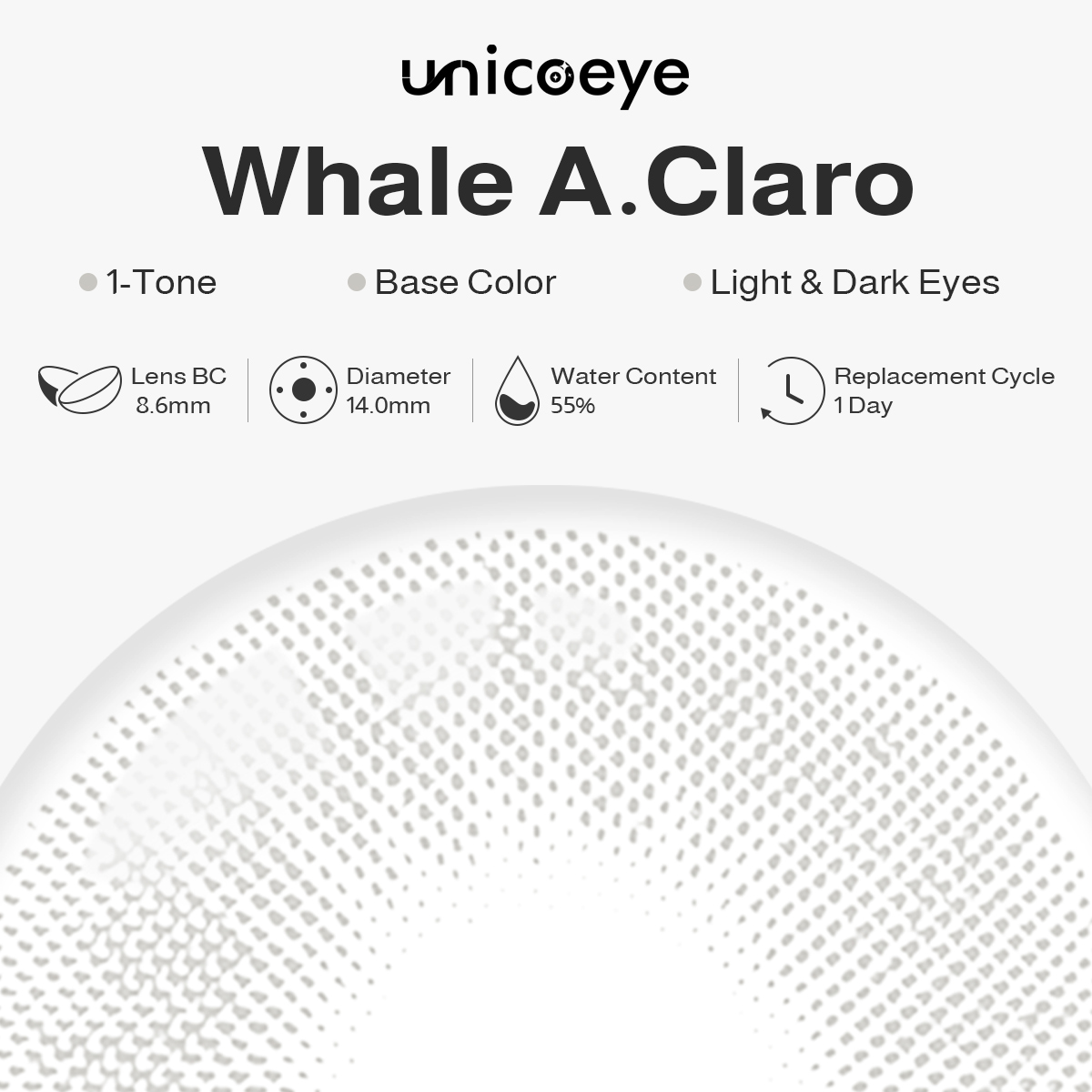 Whale A.Claro Daily Contact Lenses | 10 Pcs