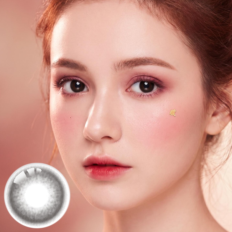 Shadow Veil Gray 6 Months Contact Lenses | 2 Pcs