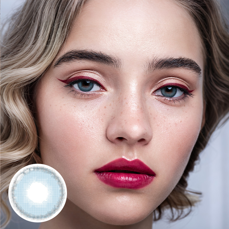 Cerulean Echo Blue 6 Months Contact Lenses | 2 Pcs
