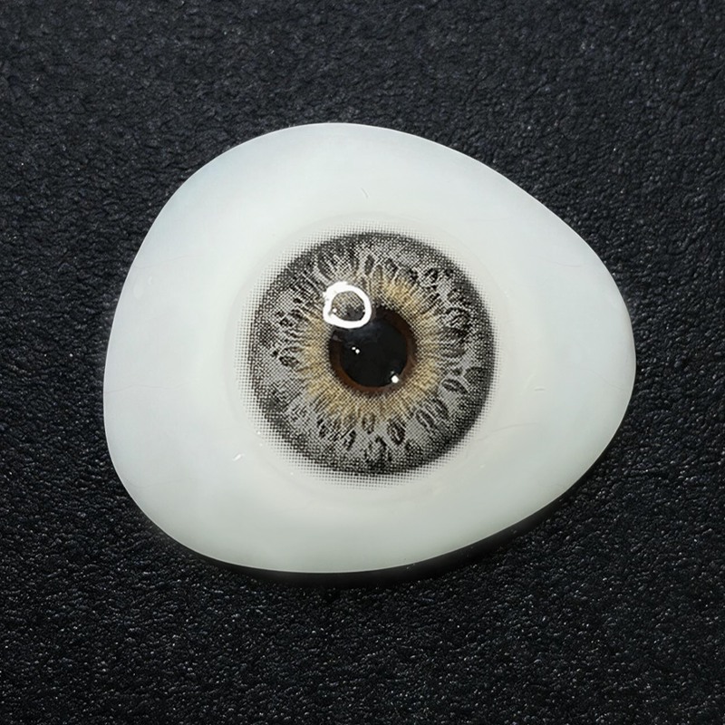Kitsune Glow Gray 6 Months Contact Lenses | 2 Pcs