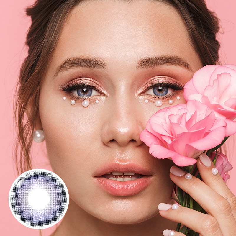 Supernova Purple 6 Months Contact Lenses | 2 Pcs