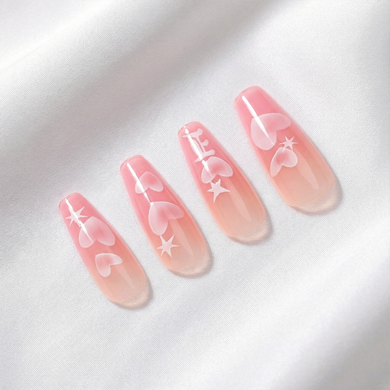 Love Potion Pink Nails