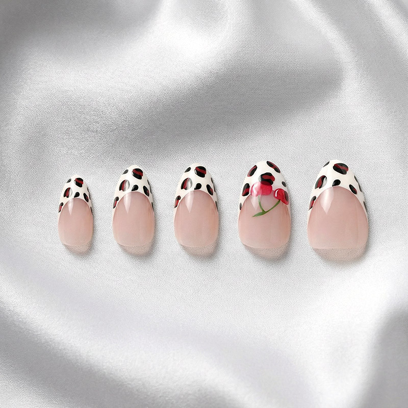 Wild Cherry Multicolor Nails