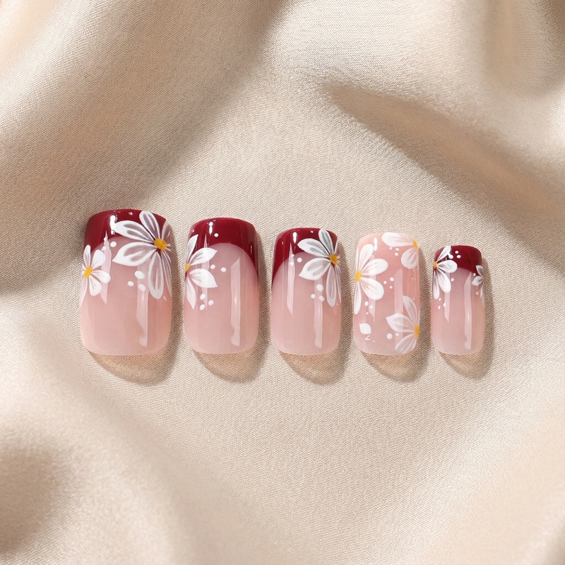 Blossom Kiss Pink Nails