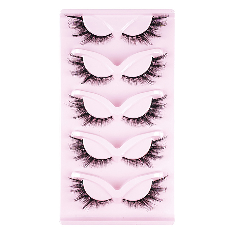 Silk Cascade 5 Pairs Natural Lashes