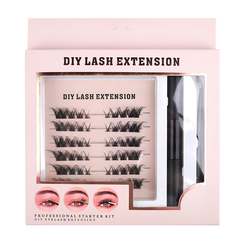 Sweet Talk Segmented Natural Glue-on Eyelashes Set